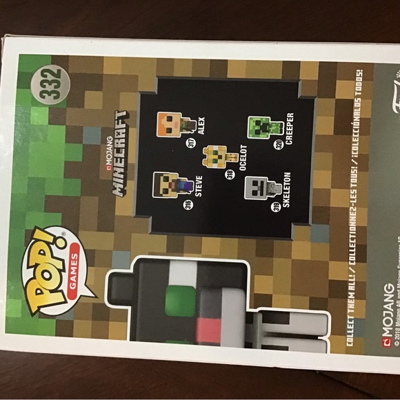 New in box PopGames- Minecraft limited Chase Edition Tuxedo Cat - Picture 2 of 5